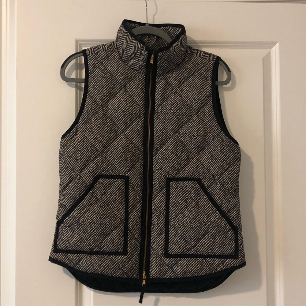 J. Crew herringbone Vest